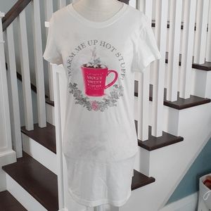 Victoria's Secret Warm Me Up Hot Stuff Tunic Tee 🍀